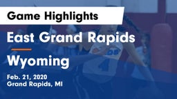 East Grand Rapids  vs Wyoming  Game Highlights - Feb. 21, 2020