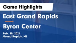 East Grand Rapids  vs Byron Center  Game Highlights - Feb. 10, 2021