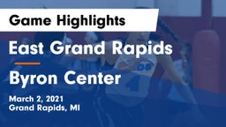 East Grand Rapids  vs Byron Center  Game Highlights - March 2, 2021