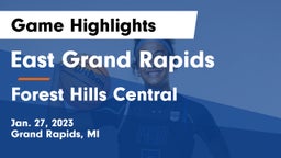 East Grand Rapids  vs Forest Hills Central  Game Highlights - Jan. 27, 2023
