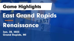 East Grand Rapids  vs Renaissance  Game Highlights - Jan. 28, 2023