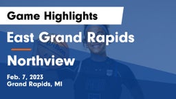 East Grand Rapids  vs Northview  Game Highlights - Feb. 7, 2023