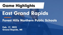 East Grand Rapids  vs Forest Hills Northern Public Schools Game Highlights - Feb. 17, 2023