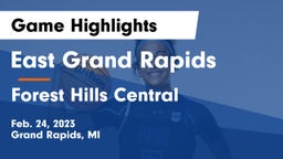 East Grand Rapids  vs Forest Hills Central  Game Highlights - Feb. 24, 2023