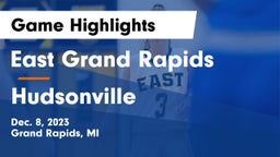 East Grand Rapids  vs Hudsonville  Game Highlights - Dec. 8, 2023