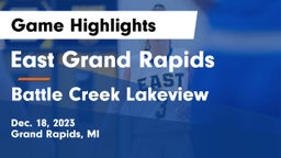 East Grand Rapids  vs Battle Creek Lakeview  Game Highlights - Dec. 18, 2023