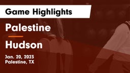 Palestine  vs Hudson  Game Highlights - Jan. 20, 2023