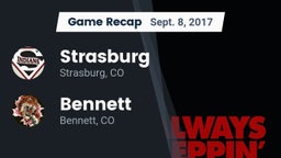 Recap: Strasburg  vs. Bennett  2017