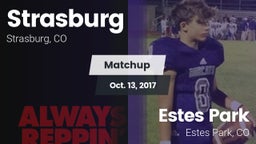 Matchup: Strasburg High vs. Estes Park  2017
