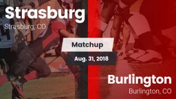 Matchup: Strasburg High vs. Burlington  2018