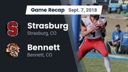 Recap: Strasburg  vs. Bennett  2018