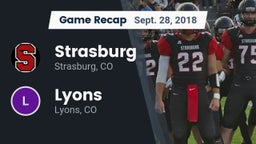 Recap: Strasburg  vs. Lyons  2018
