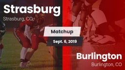 Matchup: Strasburg High vs. Burlington  2019