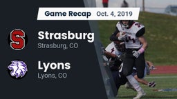 Recap: Strasburg  vs. Lyons  2019