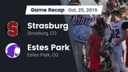 Recap: Strasburg  vs. Estes Park  2019