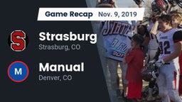 Recap: Strasburg  vs. Manual  2019