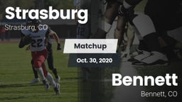 Matchup: Strasburg High vs. Bennett  2020