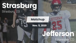 Matchup: Strasburg High vs. Jefferson  2020