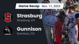 Recap: Strasburg  vs. Gunnison  2023