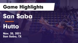 San Saba  vs Hutto  Game Highlights - Nov. 20, 2021