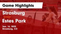 Strasburg  vs Estes Park  Game Highlights - Jan. 16, 2020