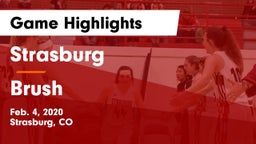 Strasburg  vs Brush  Game Highlights - Feb. 4, 2020