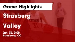 Strasburg  vs Valley  Game Highlights - Jan. 30, 2020
