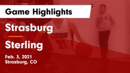 Strasburg  vs Sterling  Game Highlights - Feb. 3, 2021