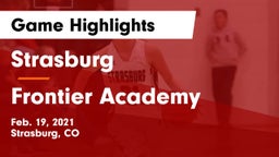 Strasburg  vs Frontier Academy  Game Highlights - Feb. 19, 2021