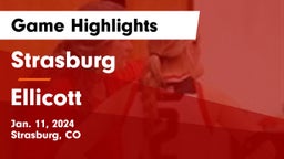 Strasburg  vs Ellicott  Game Highlights - Jan. 11, 2024
