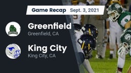 Recap: Greenfield  vs. King City  2021