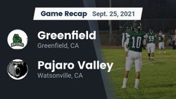 Recap: Greenfield  vs. Pajaro Valley  2021