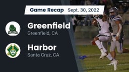 Recap: Greenfield  vs. Harbor  2022