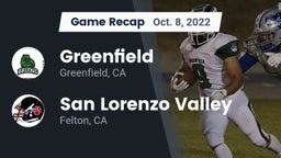 Recap: Greenfield  vs. San Lorenzo Valley  2022