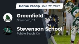 Recap: Greenfield  vs. Stevenson School 2022