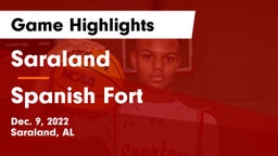 Saraland  vs Spanish Fort  Game Highlights - Dec. 9, 2022