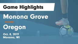 Monona Grove  vs Oregon  Game Highlights - Oct. 8, 2019