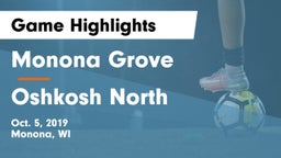 Monona Grove  vs Oshkosh North Game Highlights - Oct. 5, 2019