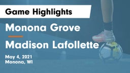 Monona Grove  vs Madison Lafollette Game Highlights - May 4, 2021