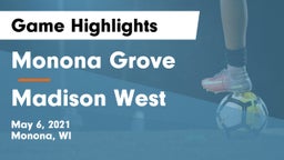 Monona Grove  vs Madison West  Game Highlights - May 6, 2021