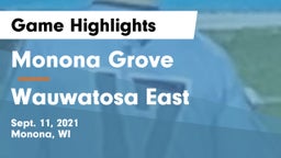 Monona Grove  vs Wauwatosa East  Game Highlights - Sept. 11, 2021