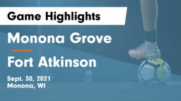 Monona Grove  vs Fort Atkinson  Game Highlights - Sept. 30, 2021