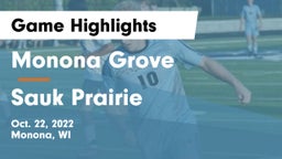 Monona Grove  vs Sauk Prairie  Game Highlights - Oct. 22, 2022