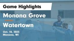 Monona Grove  vs Watertown  Game Highlights - Oct. 10, 2023