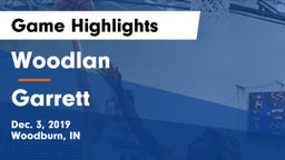 Woodlan  vs Garrett  Game Highlights - Dec. 3, 2019