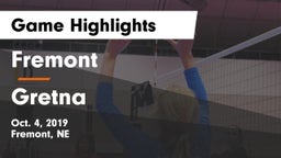 Fremont  vs Gretna  Game Highlights - Oct. 4, 2019