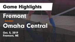 Fremont  vs Omaha Central  Game Highlights - Oct. 5, 2019