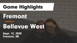 Fremont  vs Bellevue West  Game Highlights - Sept. 12, 2020