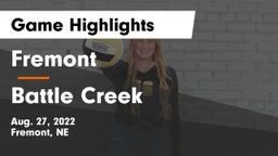 Fremont  vs Battle Creek  Game Highlights - Aug. 27, 2022