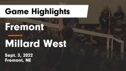 Fremont  vs Millard West  Game Highlights - Sept. 3, 2022